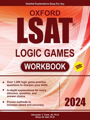 cover image of Oxford LSAT Logic Games Workbook